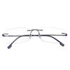 Jcerki Super Light Bifocals Reading Glasses Men Women Fashion Rimless Bifocals Reading Eyeglasses view 1