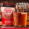 BEER NUTS Original Peanuts - Sweet & Salty Bar Nuts - Gluten Free, Kosher, Low Sodium Peanut Snacks Made In The USA - 30oz Resealable Bag (Pack of 1) view 4