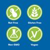 Crunchsters Crunchy Sprouted Mung Beans, Plant-Based Protein Super-Snack and Salad Topper, Gluten-Free, Nut-Free, Vegan, 6g Protein per Serving, 4oz. Bags (6 Pack, Sea Salt) view 4