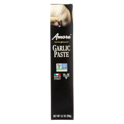 Amore Garlic Paste - Case of 12 - 3.15 oz.