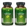 Irwin Naturals Double Potency 5-HTP Extra - 60 Liquid Soft-Gels, Pack of 2 - for Relaxation & Serotonin Production - 60 Total Servings view 1
