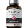 Piping Rock Yohimbe Supplements for Men | 180 Capsules | Max Concentrated Extract | Non-GMO, Gluten Free Supplement view 1