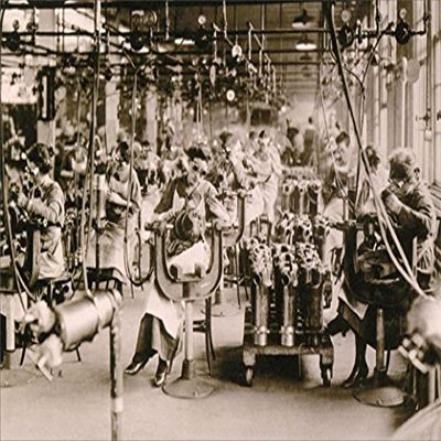 Avanti Press World War I Rosies at Factory Deluxe Matte Blank Note Card