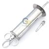Ear Wax Removal Syringe 4 OZ - Brass with Chrome Finish Ideal for Household, EMT, Student, School and Hobby by G.S ONLINE STORE view 1