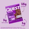 Quest Soft & Chewy Protein Cookie - 15g Protein - Double Chocolate Chip (12 Cookies) view 3