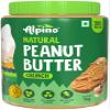 ALPINO Natural Peanut Butter Crunch 1kg - 100% Roasted Peanuts - 30g Protein, No Added Sugar & Salt, non-GMO, Gluten Free, Vegan  Plant Based, Unsweetened Peanut Butter Crunchy view 1