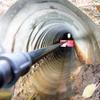Design-All Culvert Cleaning Hand Tool, Made in USA, for Cleaning a 8" Diameter Culvert Pipe, This Size Designed for Culvert Pipes with 8" I.D (Handle is NOT Included) Tool is 6 1/2" Wide view 3