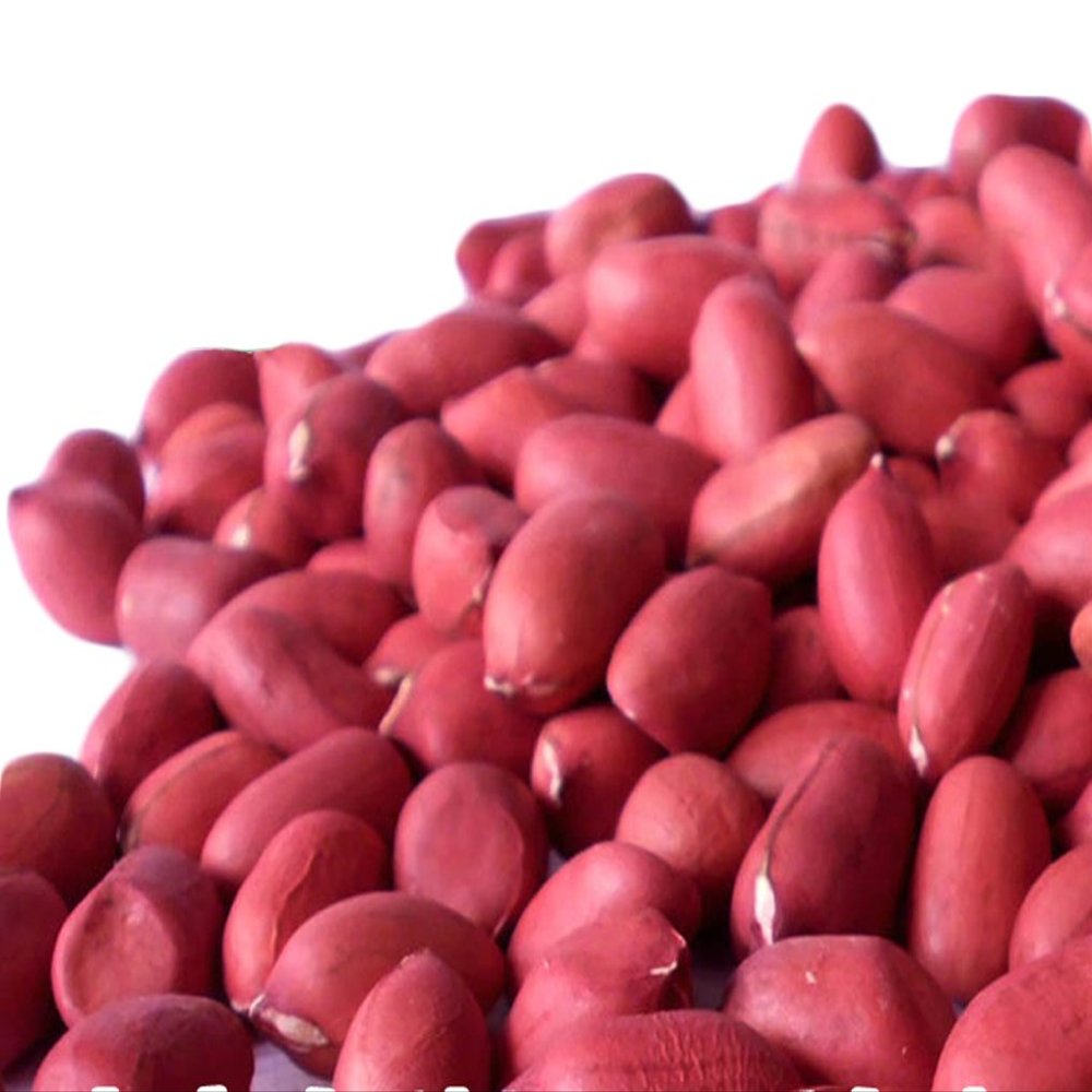 Helen Ou @ Shaanxi Specialty: Raw Red Shelled Peanut Kernel 500g/17.64oz/1.1lb 