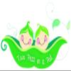 1/4 Sheet - Two Peas In A Pod Twins Baby Shower Birthday - Edible Cake/Cupcake Party Topper - D704 view 1