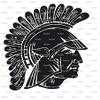 1/2 Sheet - Spartan and Trojan Mascots Birthday - Edible Cake/Cupcake Party Topper - D849 view 1