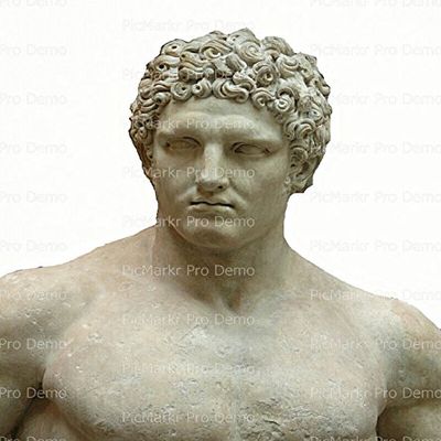 1/4 Sheet - Greek God Hercules Birthday - Edible Cake/Cupcake Party Topper - D6852