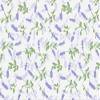Pack Of 120, Lavender Field Recycled Floral Tissue Prints Paper 20" x 30" Sheets Made In USA view 1