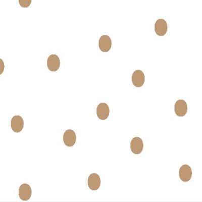 Pack Of 1, 30"X100' Large Gold Dots Classic Print Cello Rolls 1.0 Mil Made In USA