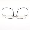 BEISON Memory Titanium Stainless Steel Rimless Flexible Reading Glasses (Brown, 2.0) view 3