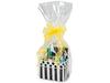 Pack Of 100, 14 X 24" Clear Solid Basket Size Cello Bags 1.2 Mil Made In USA view 1