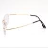 BEISON Memory Titanium Stainless Steel Rimless Flexible Reading Glasses (Gold, 1.0) view 4