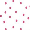 Pack Of 1, 30"X100' Large Hot Pink Dots Classic Print Cello Rolls 1.0 Mil Made In USA view 1