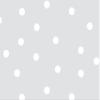 Pack Of 1, 40"X100' Large White Dots Classic Print Cello Rolls 1.0 Mil Made In USA view 1