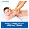Professional Massage Creme by Soma Silk | 1 Gallon | Smooth & Silky Texture | Moisture-Rich Massage Cream | Calendula & Jojoba Oils for Healthy Skin | Easy Glide & Workability view 2