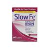 Slow Fe, High Potency Iron 45 mg, Slow Release - 60 Tablets - Pack of 3 view 1