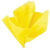 10 Sheets Yellow Tissue Paper 20"x26" view 1