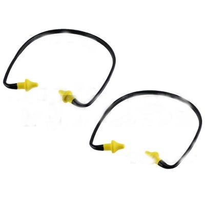2 PACK EAR PLUGS NECK BAND SHOOTING FIRING RANGE HEARING NOISE SOUND PROTECTION