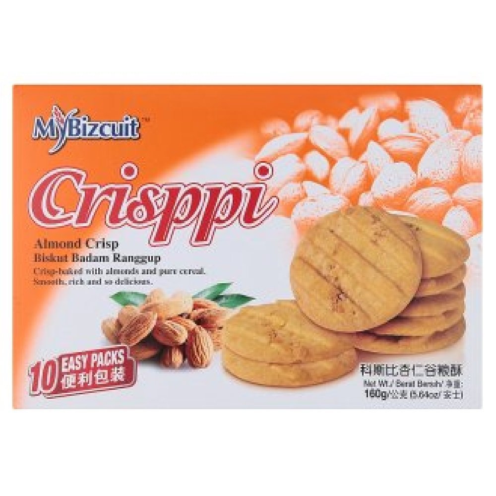 MyBizcuit Cookies 16g (Almond, 30 Sachets)