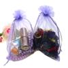 INSANEY 6"x9" Organza Bags Drawstring Jewelry Pouches Wedding Party Christmas Favor Organza Gift Bags,Festival,Candy Bags,100pc (Lavender) view 1