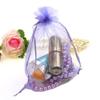 INSANEY 6"x9" Organza Bags Drawstring Jewelry Pouches Wedding Party Christmas Favor Organza Gift Bags,Festival,Candy Bags,100pc (Lavender) view 3