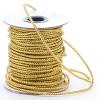 3mm X 40 Yards Gold Tight Braided Cord view 1