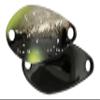 ValkeIN Shaira 0.04 oz (0.9 g) No. 50 Black in Sector view 2