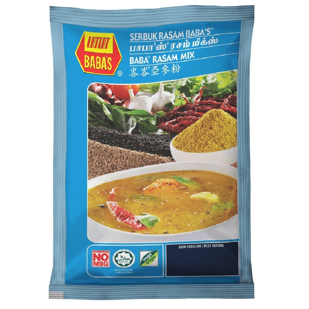 Baba's Powder 125g (Rasam Mix, 12 Packs)