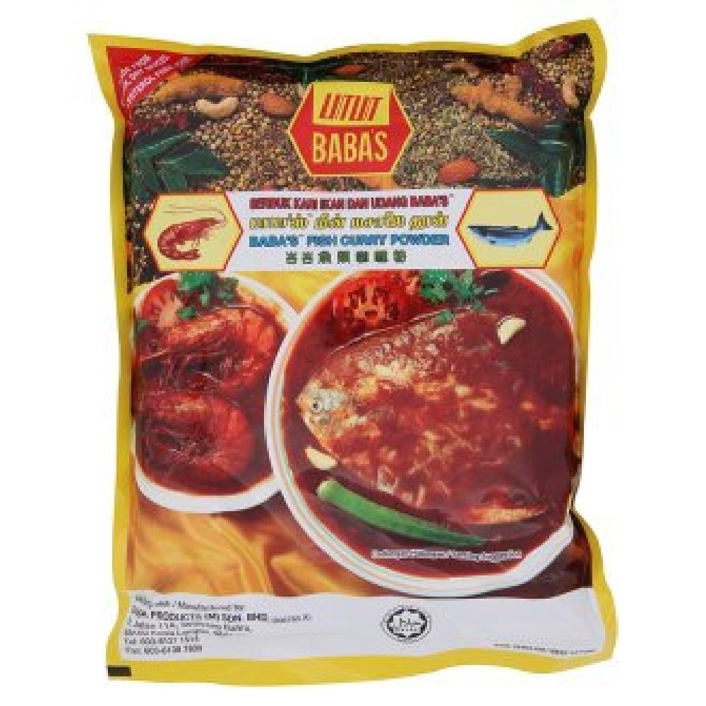 Baba's Powder 1000g (Fish Curry, 3 Packs)