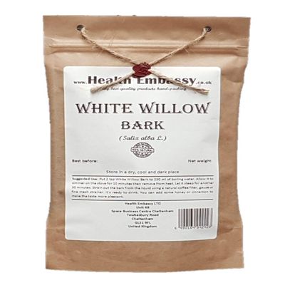 Health Embassy White Willow Bark | Salix Alba L | Herbal Tea (50g)