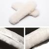 [2 Pair]Real Pure Sheepskin Luxury Insoles Sheepskin Lambswool Blended Shoe Insoles | Durable & Fluffy Perfect for Flat, Beige, [2-Pairs]US 10 view 2