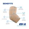 OrthoSleeve Tennis | Golfer's Elbow Brace for tendonitis, medial and lateral epicondylitis and general forearm and elbow pain view 4