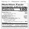 Big Fork Craft Pork Jerky  Spicy 3-Pepper Flavor | Bacon-Inspired, Small-Batch Jerky Made from 100% Berkshire Pork | Keto, Paleo, Gluten-Free, High-Protein Snack | 8 Bags (2.25 oz Each) view 2