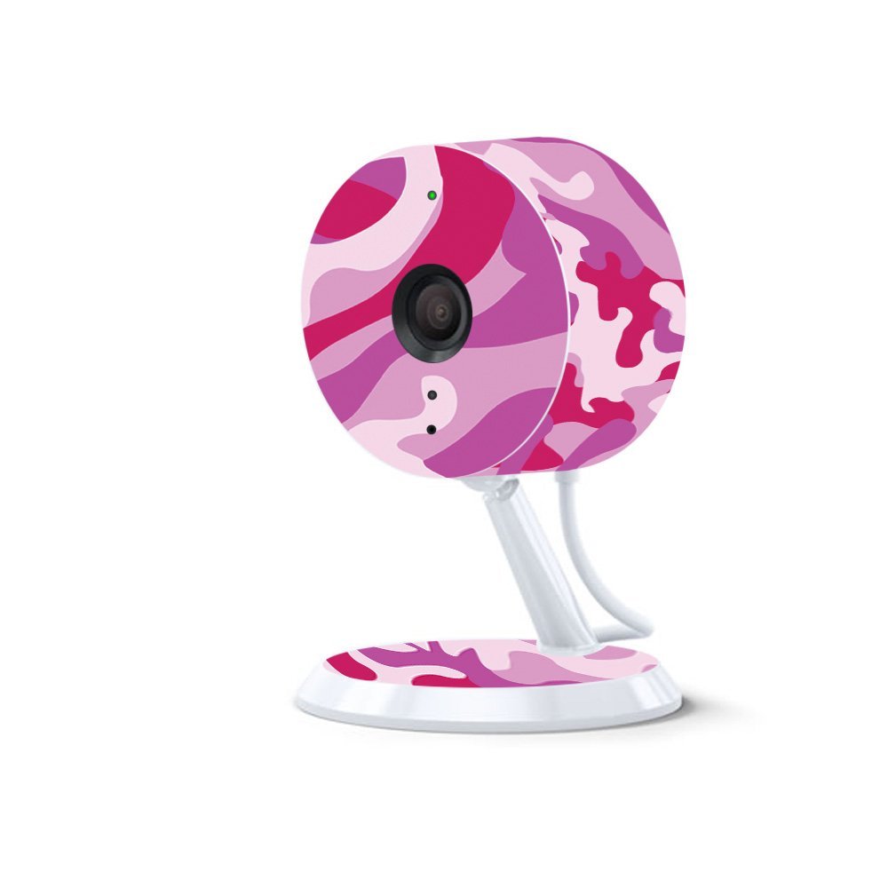 MightySkins Skin Compatible with Amazon Cloud Cam - Pink Camo | Protective, Durable, and Unique Vinyl Decal wrap Cover | Easy to Apply, Remove, and Change Styles | Made in The USA
