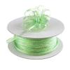 Ben Collection 1/8" X 50 Yards Iridescent Pull String Bows Ribbon (Mint) view 1