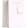 Jillson Roberts Small Gift Bags, Matte White (30 Pcs) view 1