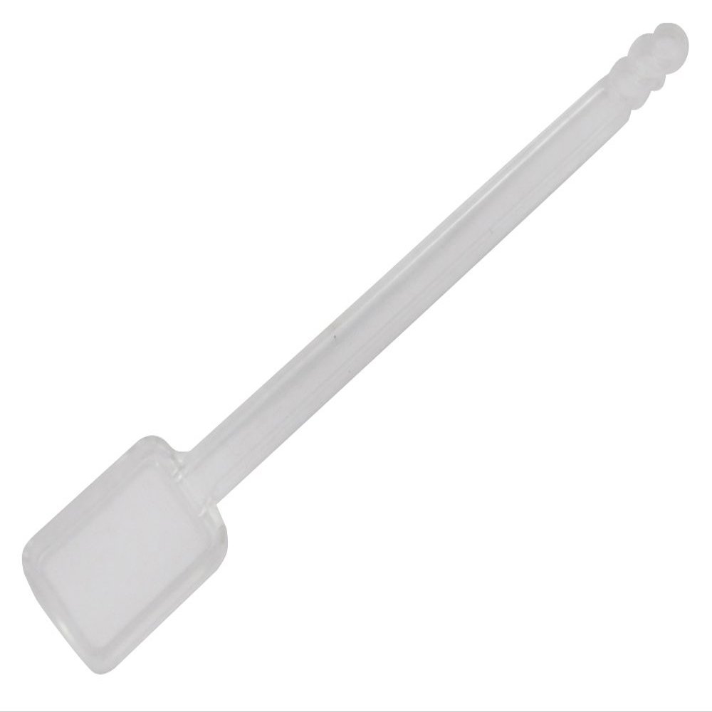 3770580 Commercial Square Spoons, Plastic, 100 (Transparent), Individually Packaged, 5 Rows, Pack of 1000