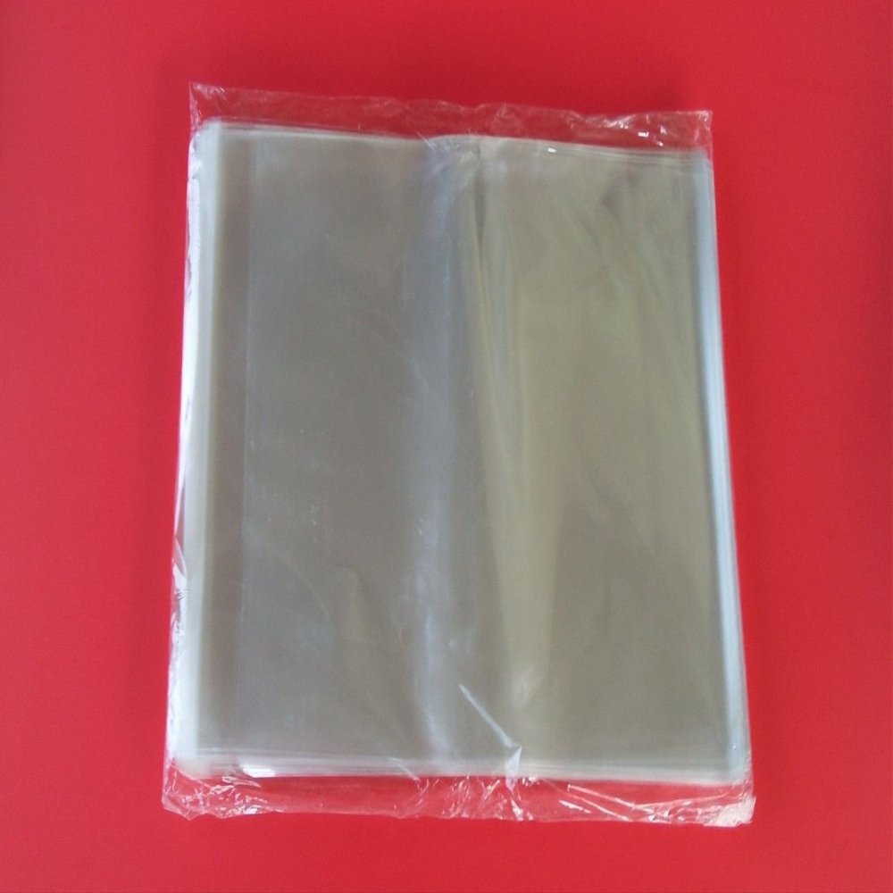 100 8 1/4 "x 10 1/8" Clear Resealable Cello Bag Plastic Envelopes Cellophane