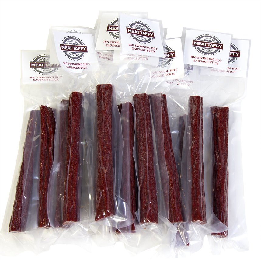 Meat Taffy 15 Big Swinging Hot Sticks
