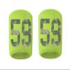 #59 Embroidered/Stitched Sweatband Wristband VOLT Sweat Band w/ CAMO CAMOUFLAGE Number (2 Pack) view 1