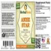 Anise Star (Illicium verum) Tincture, Organic Dried Fruits Liquid Extract 2 oz view 2