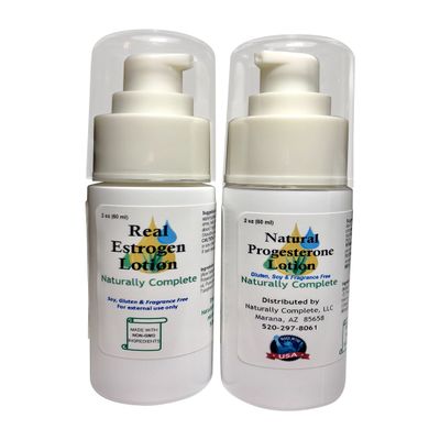 Naturally Complete Estro Set = 2 Natural Menopause Products in One Package