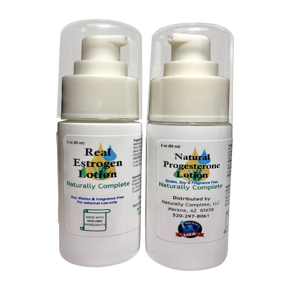 Naturally Complete Estro Set = 2 Natural Menopause Products in One Package