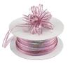 Ben Collection 1/8" X 50 Yards Iridescent Pull String Bows Ribbon (Mauve) view 1