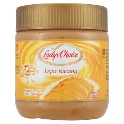Lady's Choice Peanut Butter (Peanut Spread 330g, 6 Cans)