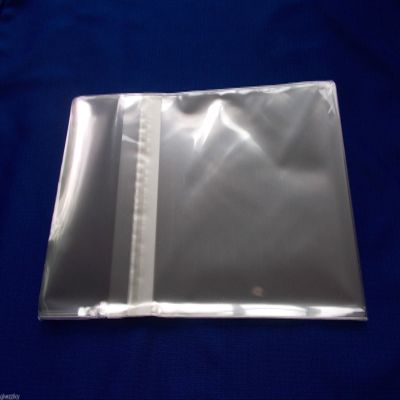 200 4 5/8 x 5 3/4 Clear (A2+) Card Resealable Cello Sleeves Cellophane Bag/seal